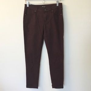NWT Dear John Metro Cuffed Jegging - Plum - 26